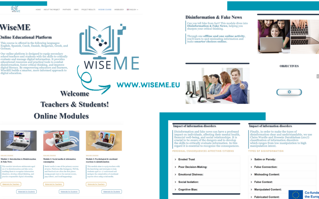 The WiseME platform is now available in all partners languages!